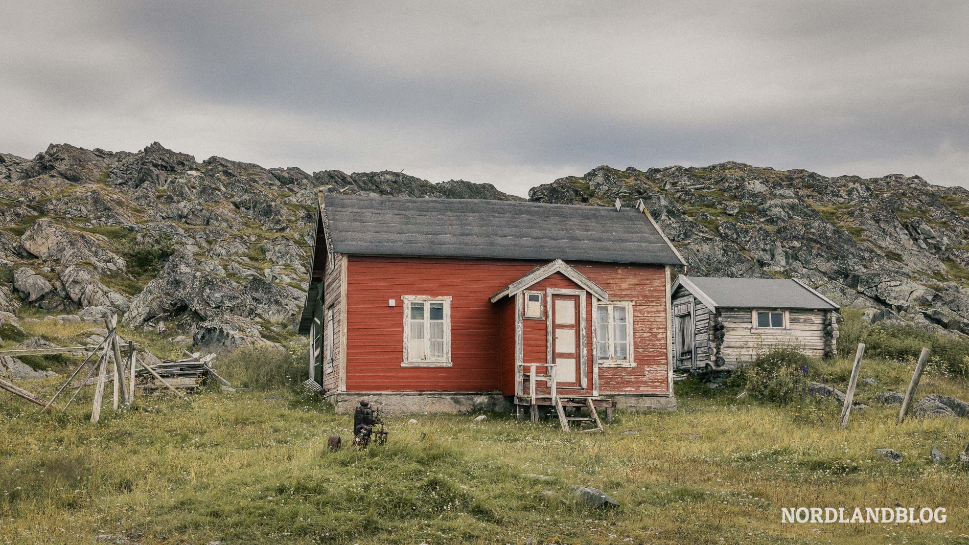History Holzhaus Hamningberg Finnmark Norwegen