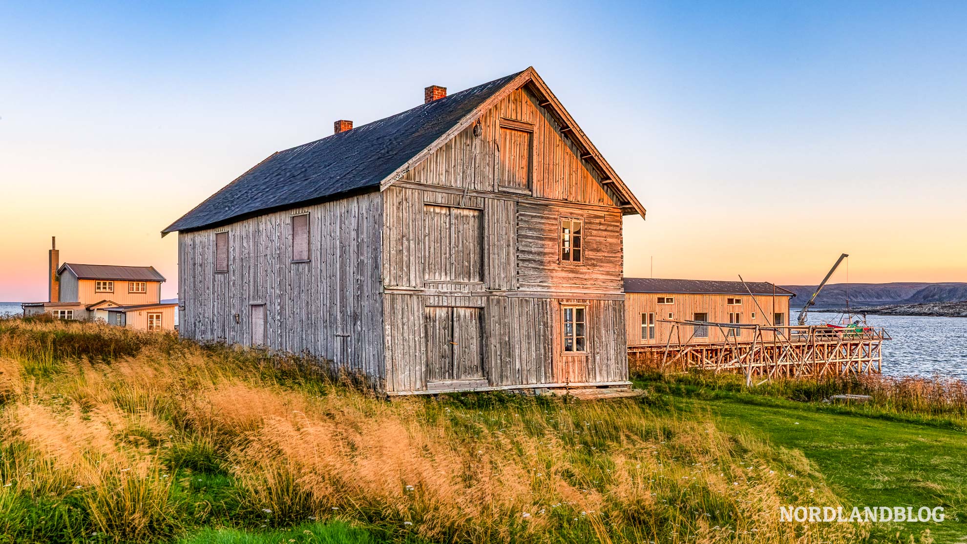 Lagerhaus Hamningberg Finnmark Norwegen
