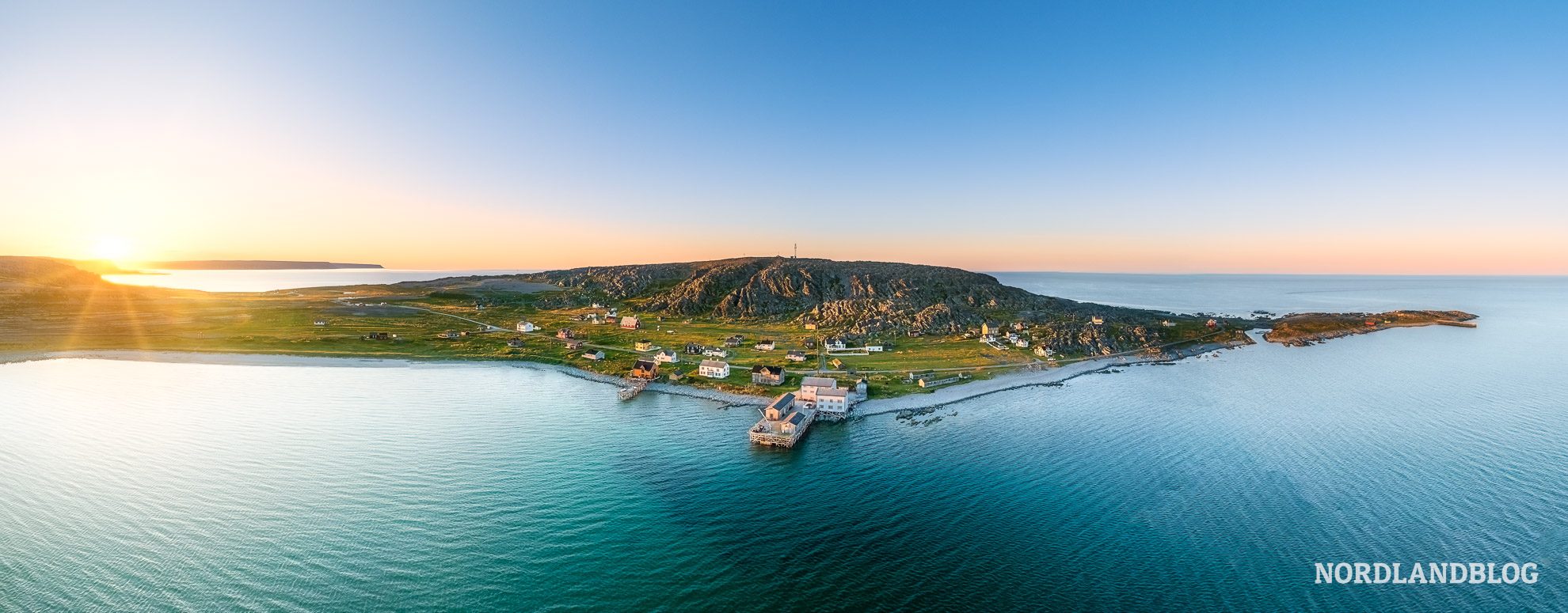 Panorama Hamningberg Finnmark Norwegen