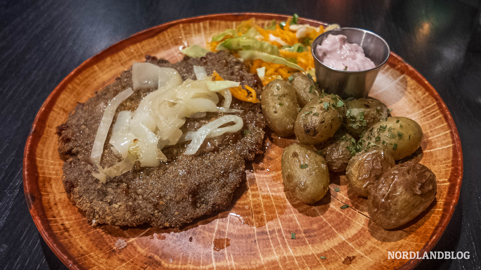 Rentierschnitzel Sami Nidda Alta Nordnorwegen