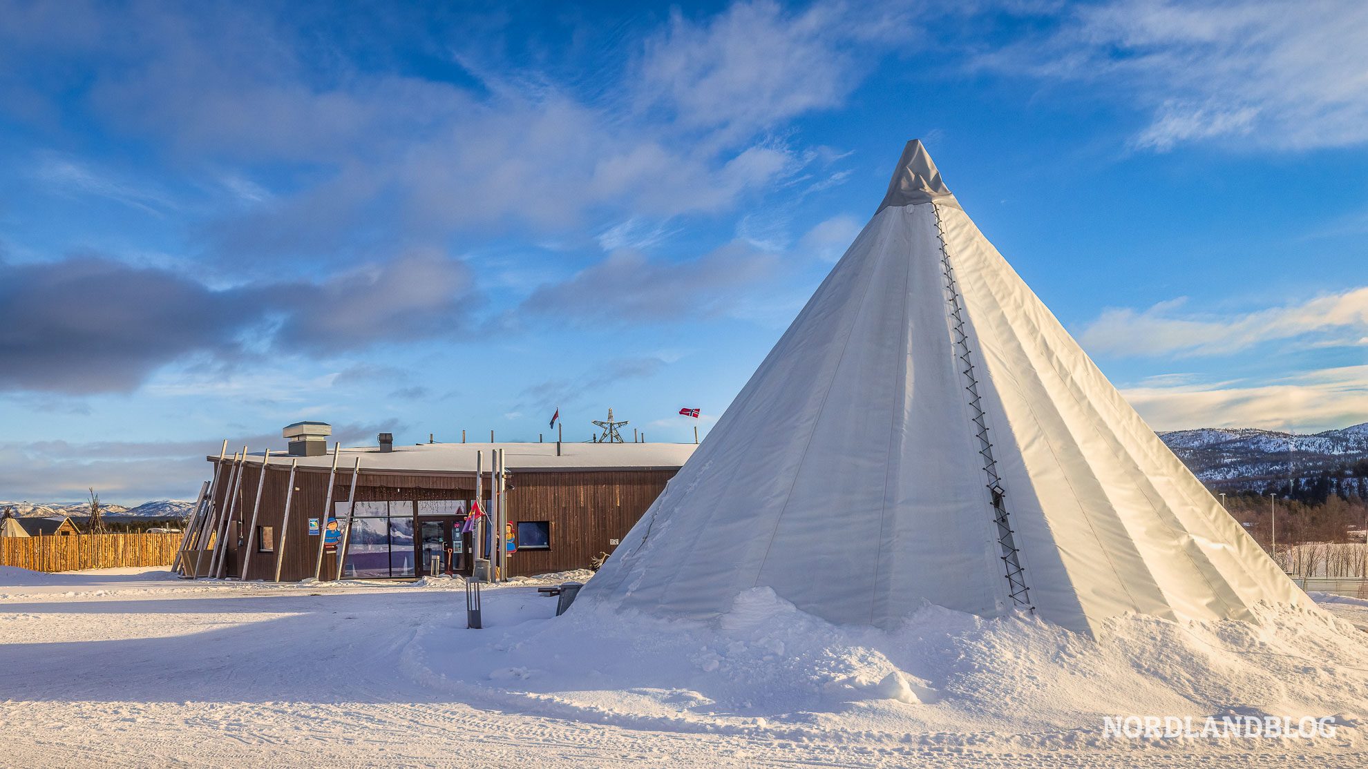 Sami Siida Nortrip Platz Alta Finnmark Nordnorwegen