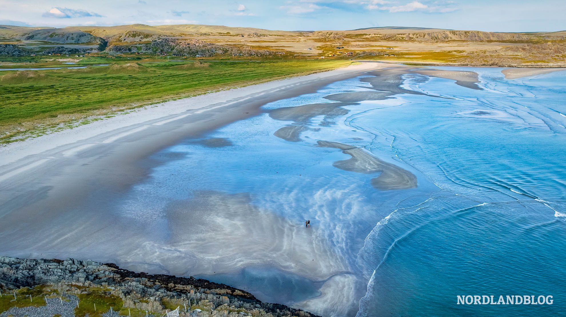 Sandfjordneset Hamningberg Finnmark Norwegen