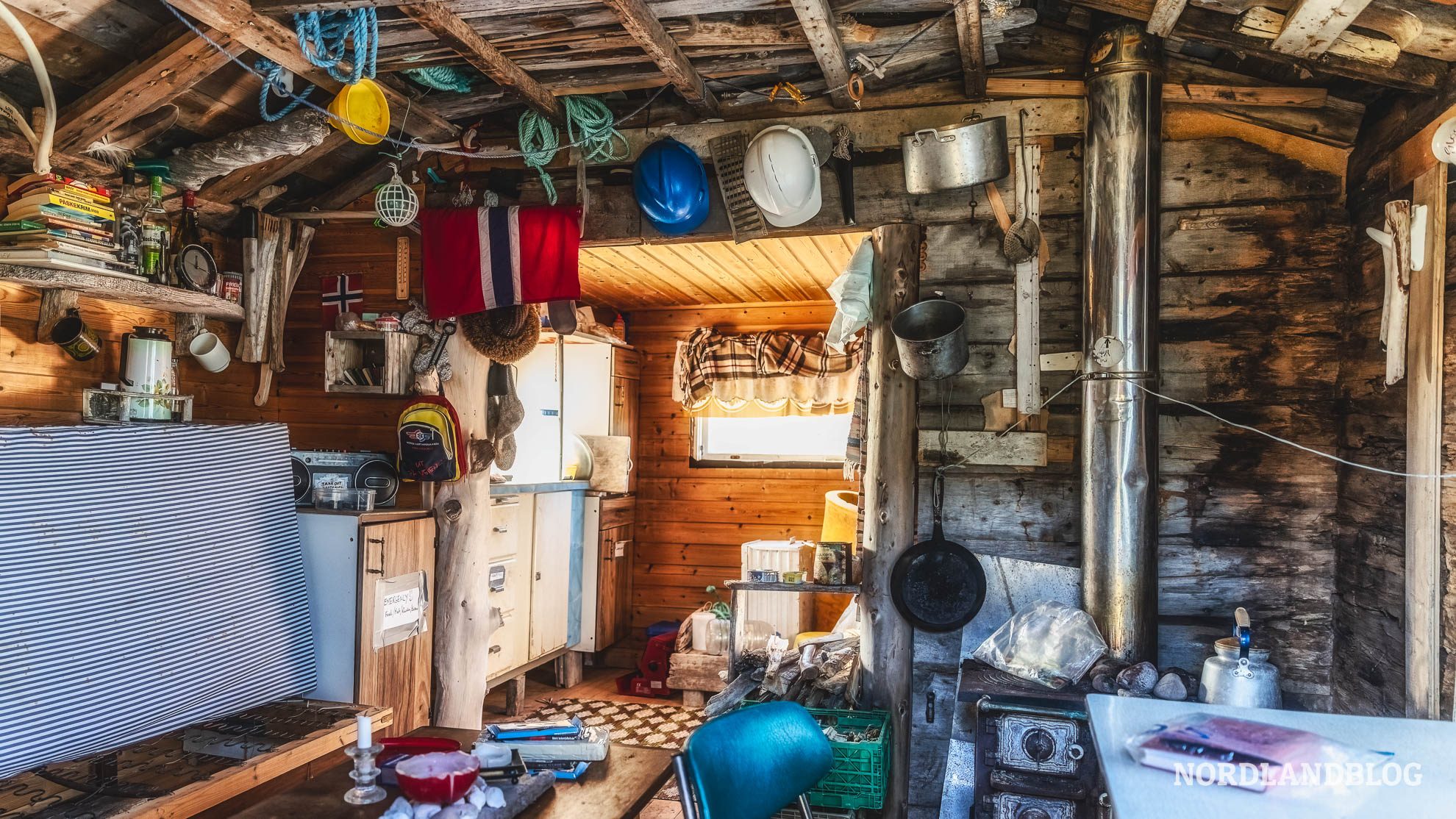 Schutzhütte Indre Syltevika Hamningberg Finnmark Norwegen