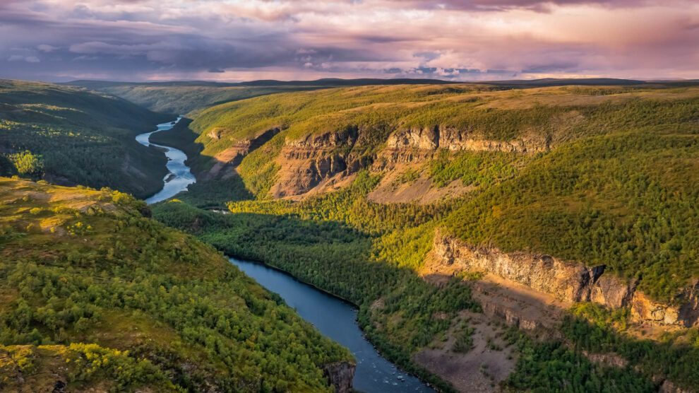 Titelbild Alta Canyon Finnmark Nordnorwegen