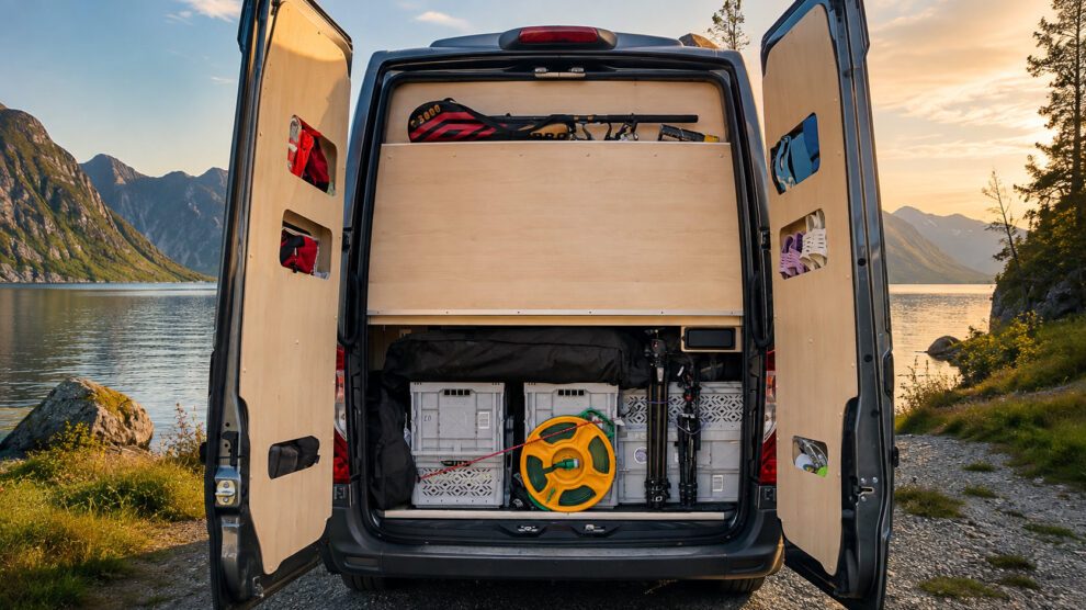 Titelbild Heckgarage Ausstattung
