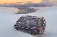 Titelbild Wintercamping Wohnmobil Skandinavien Norwegen