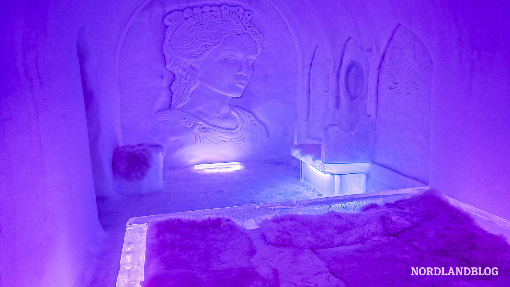 Zimmer Eishotel Alta Finnmark Nordnorwegen