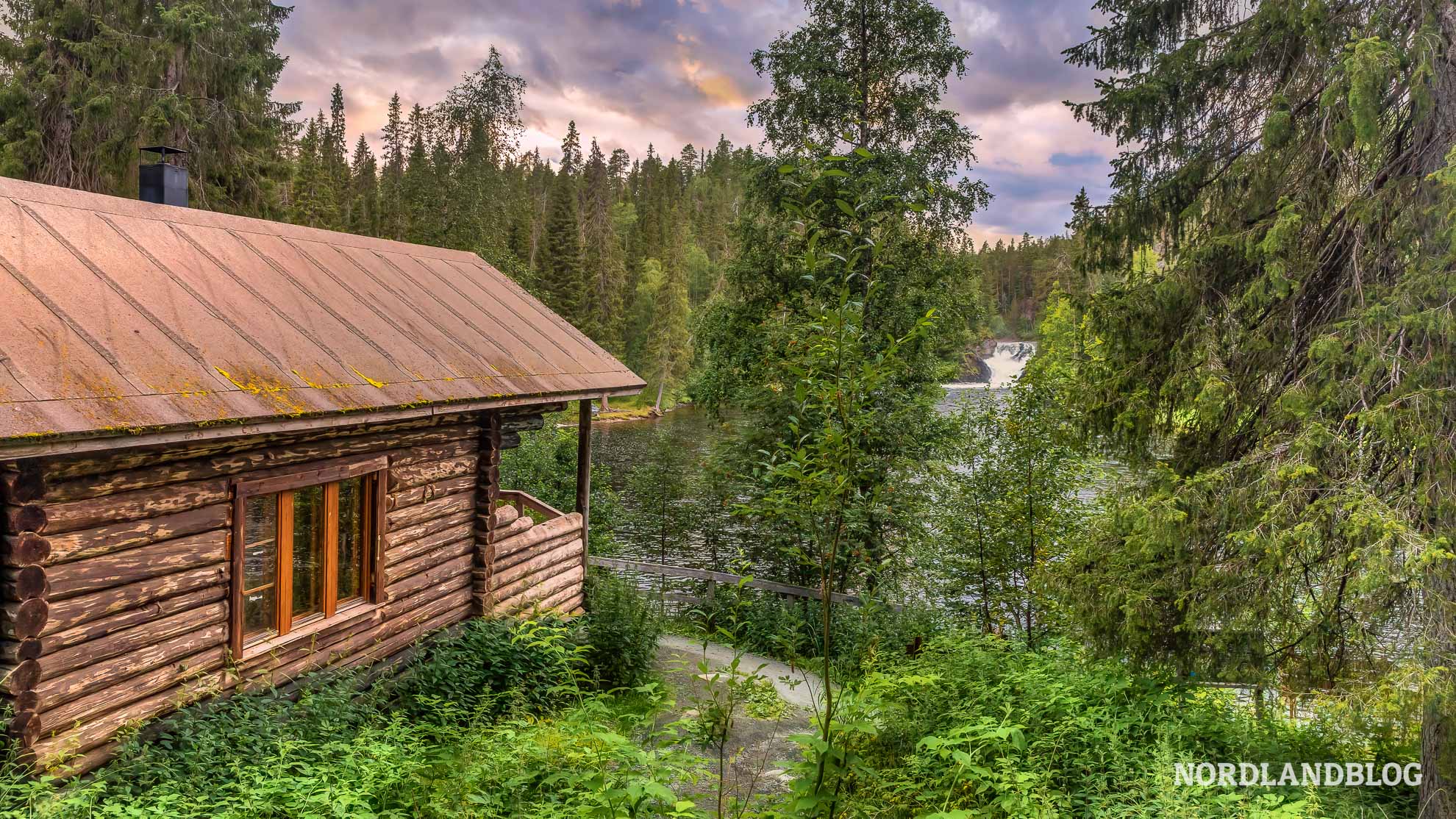 Blockhütte Kleine Bärenrunde Finnland