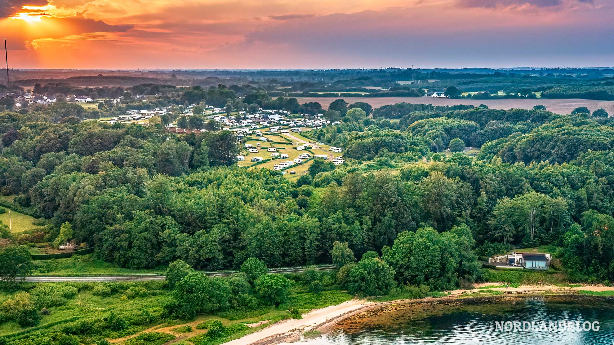 Campingplatz First Camp Frigard Wohnmobilreise Sueddaenemark