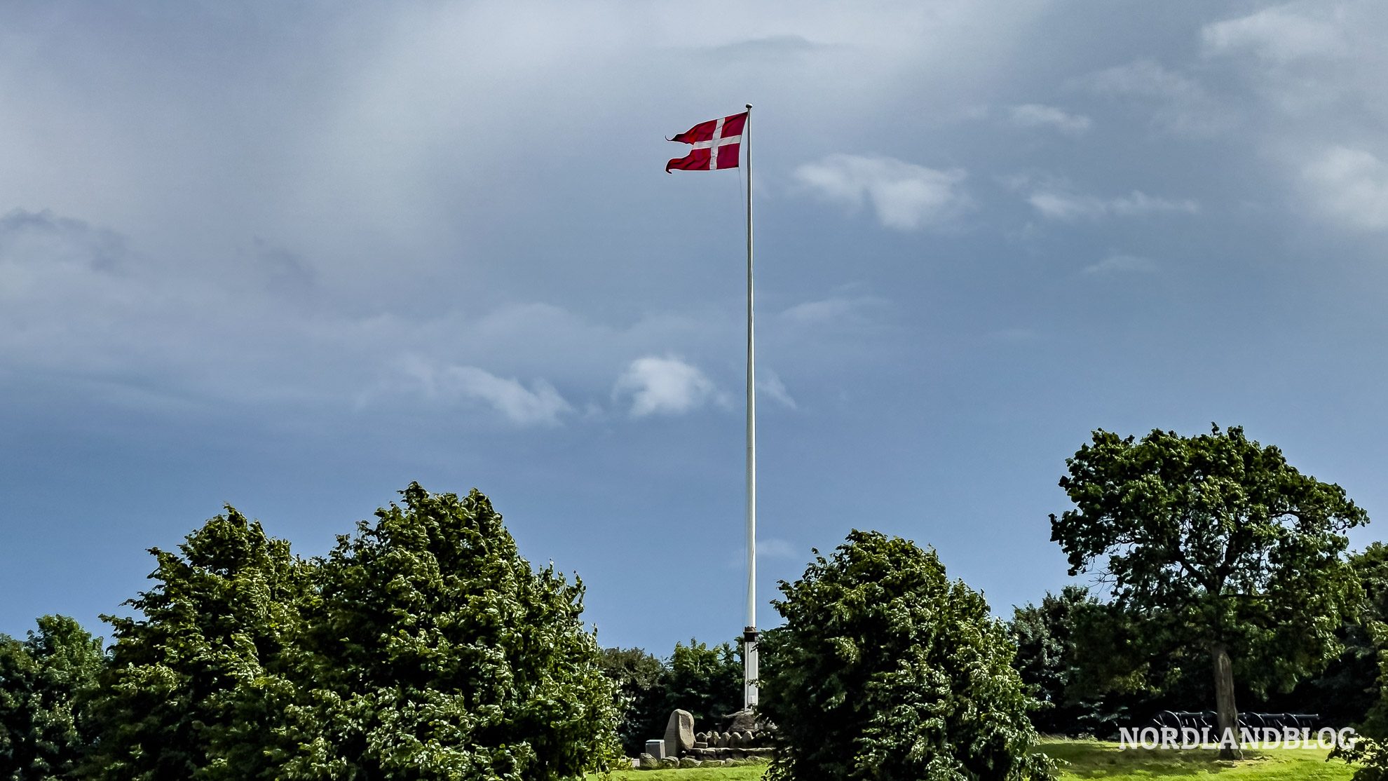 Landesflagge Wohnmobilreise Sueddaenemark