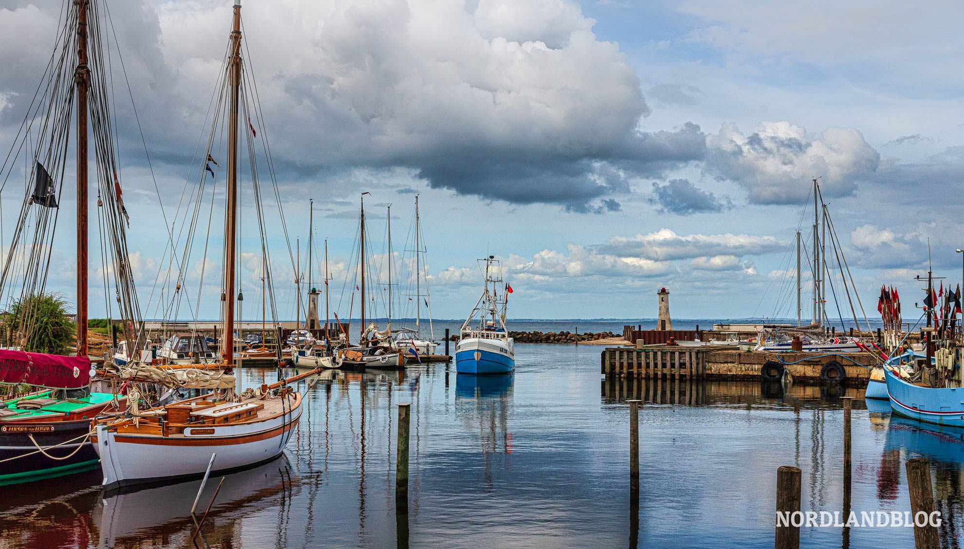 Mommark Hafen, Wohnmobilreise Sueddaenemark