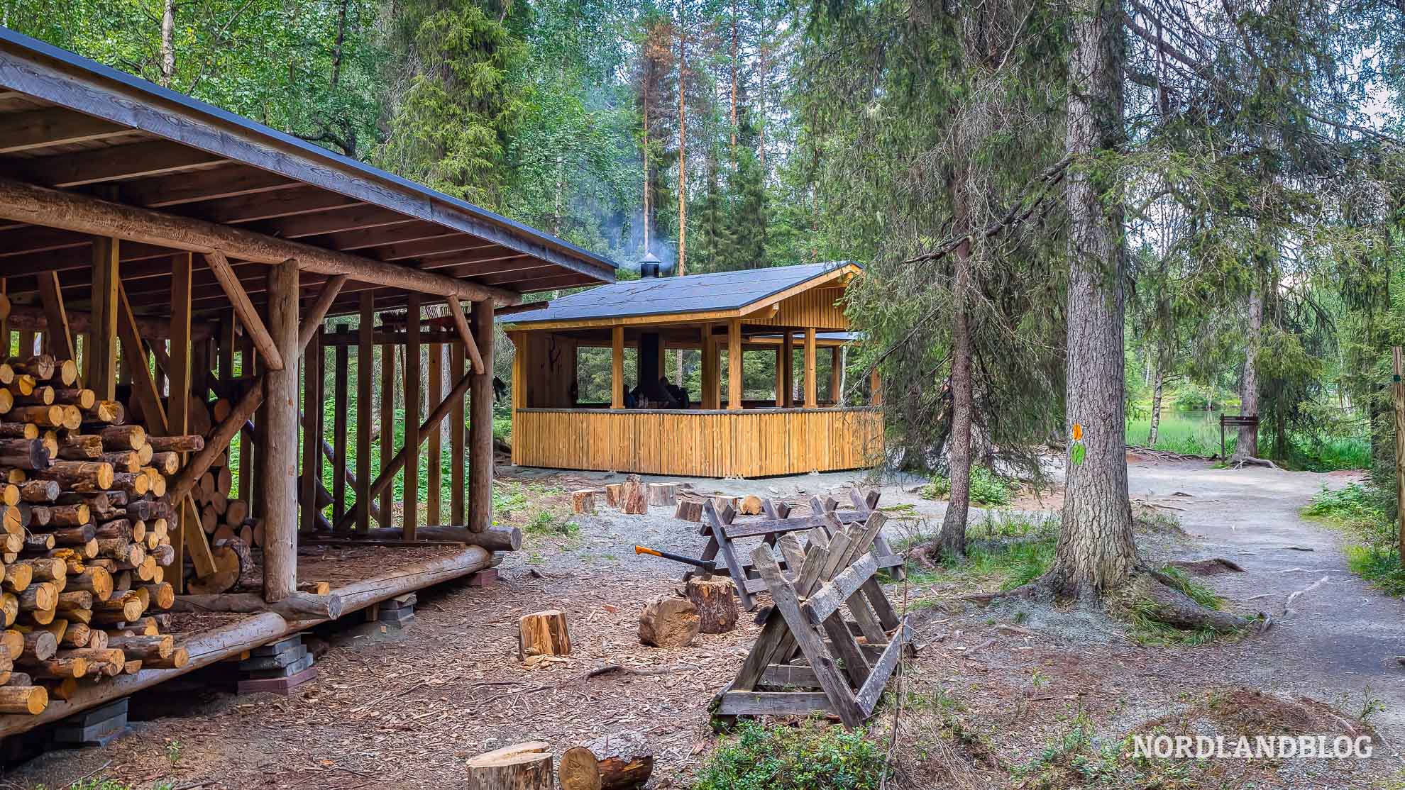 Schutzhütte Kleine Bärenrunde Finnland