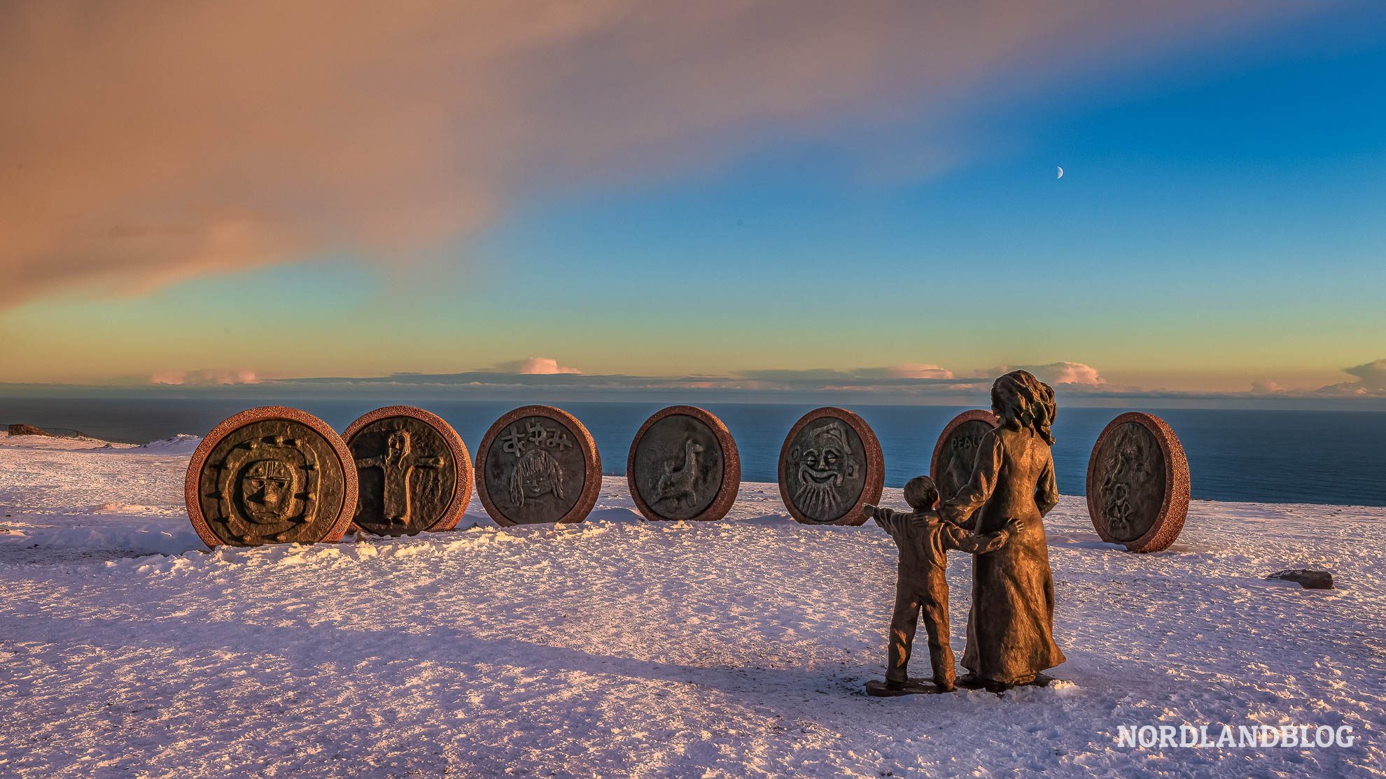 Denkmal - Winterziele in Skandinavien mit Wohnmobil