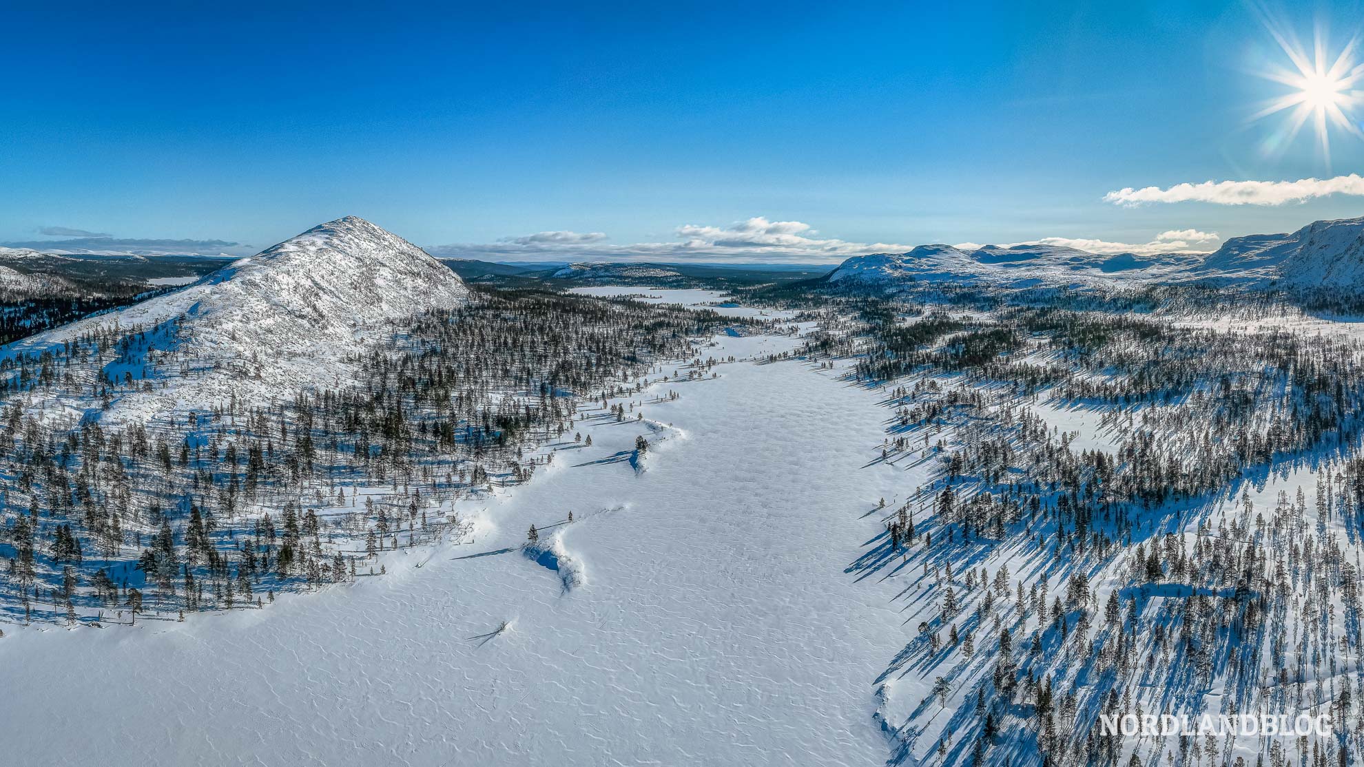 Winterlandschaft Femundsmarka Norwegen Skandinavien