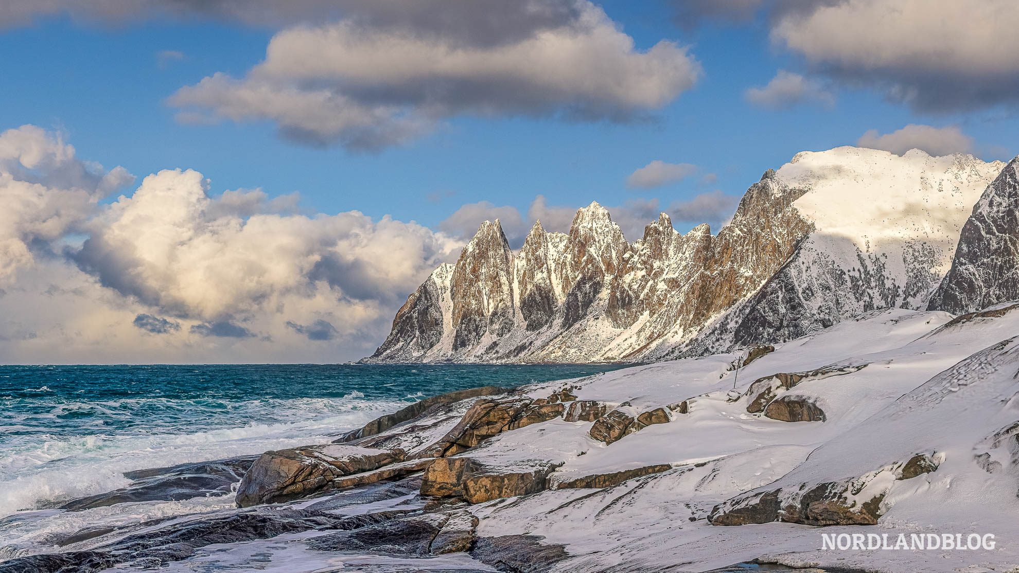 Gebiss des Teufels auf Senja im Winter – Winterziele Skandinavien