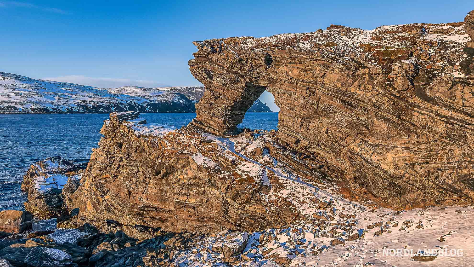 Kirkeporten - Winterziele in Skandinavien mit Wohnmobil