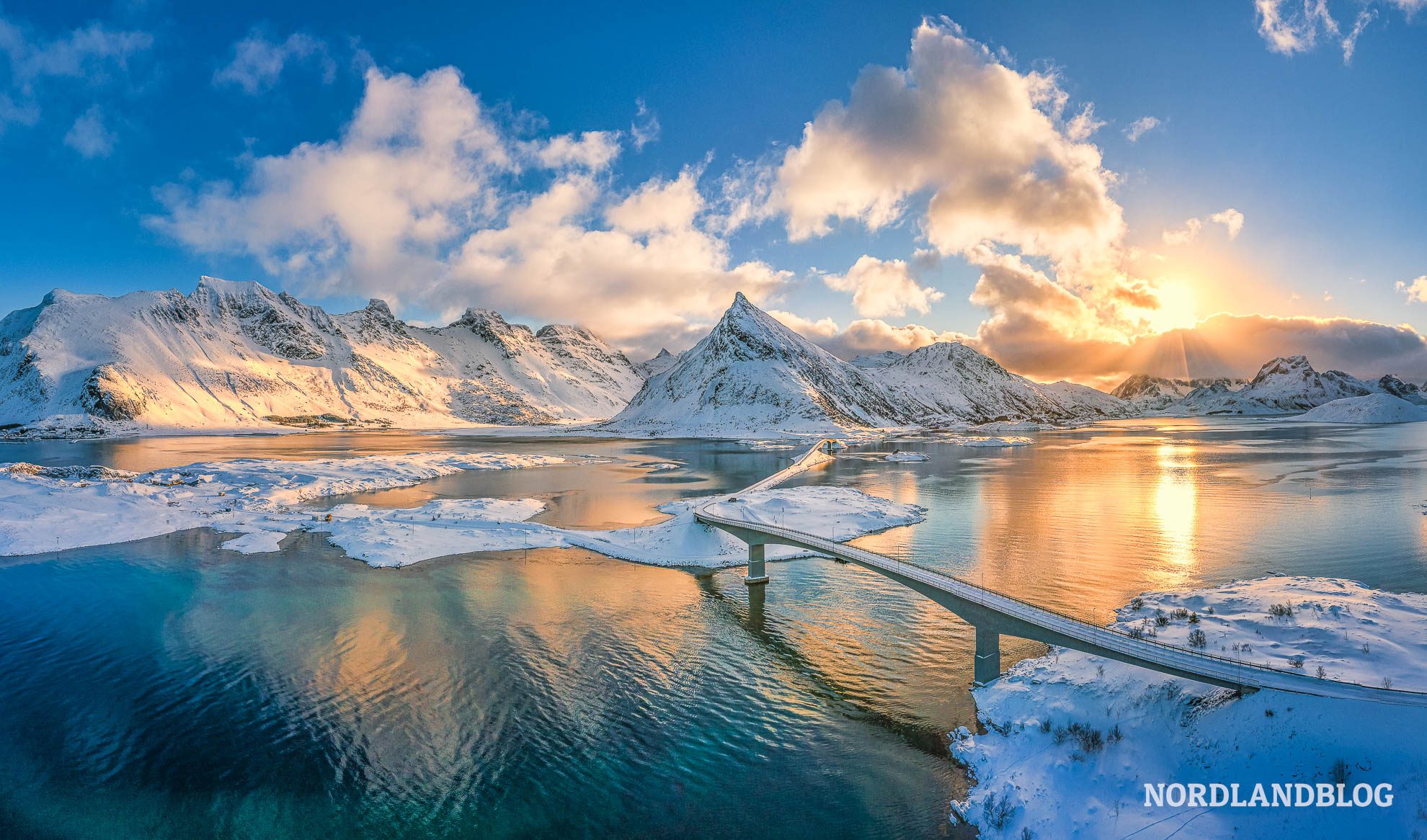 Winterziele Skandinavien: Lofoten im Schnee