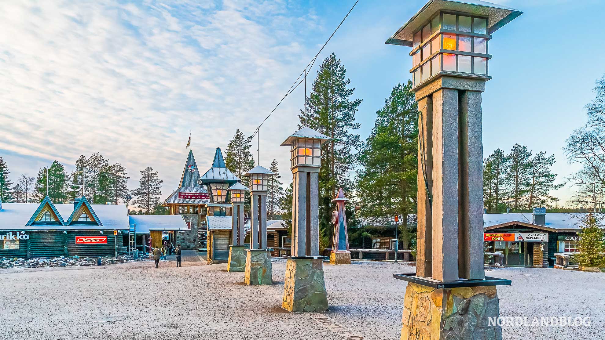 Polarkreis Rovaniemi - Winterziele in Skandinavien mit Wohnmobil