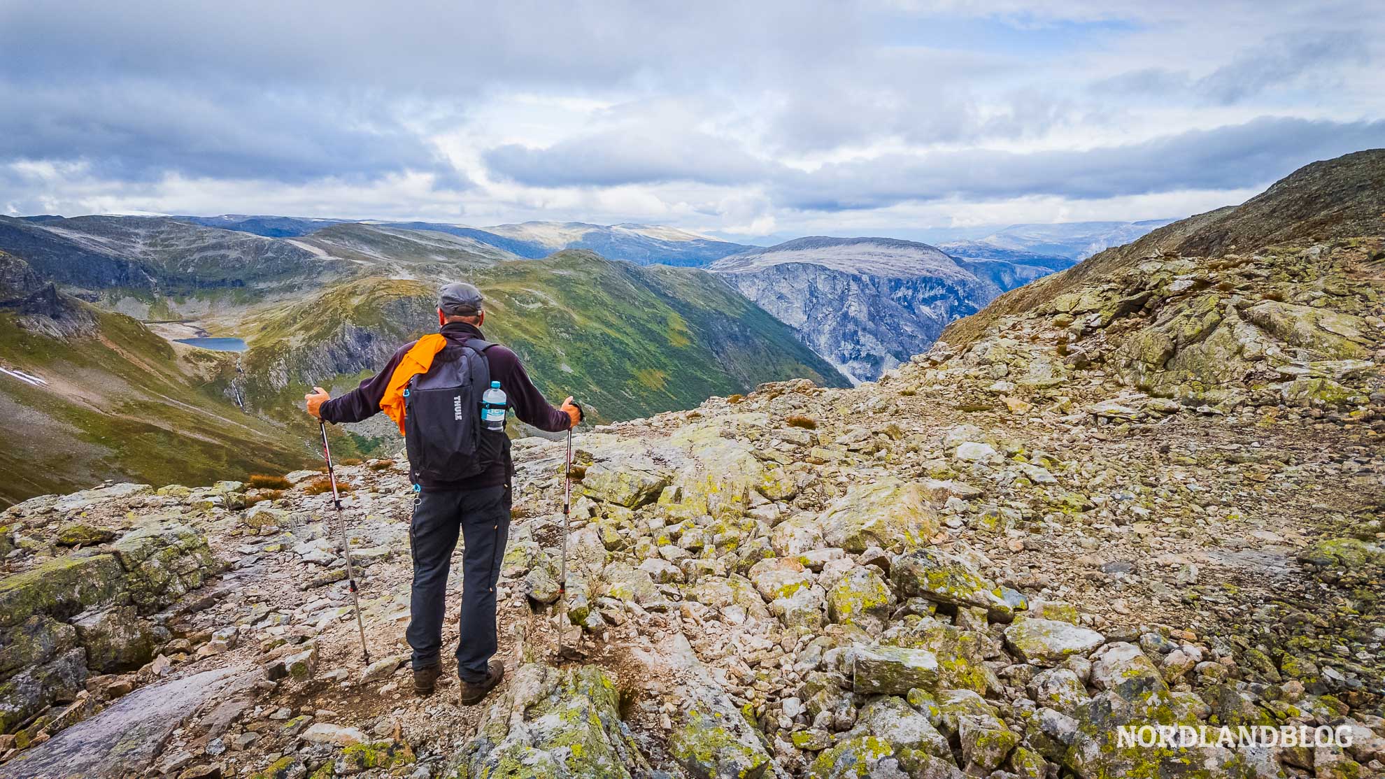 Aussicht-Wanderung-Bakkanosi-Norwegen