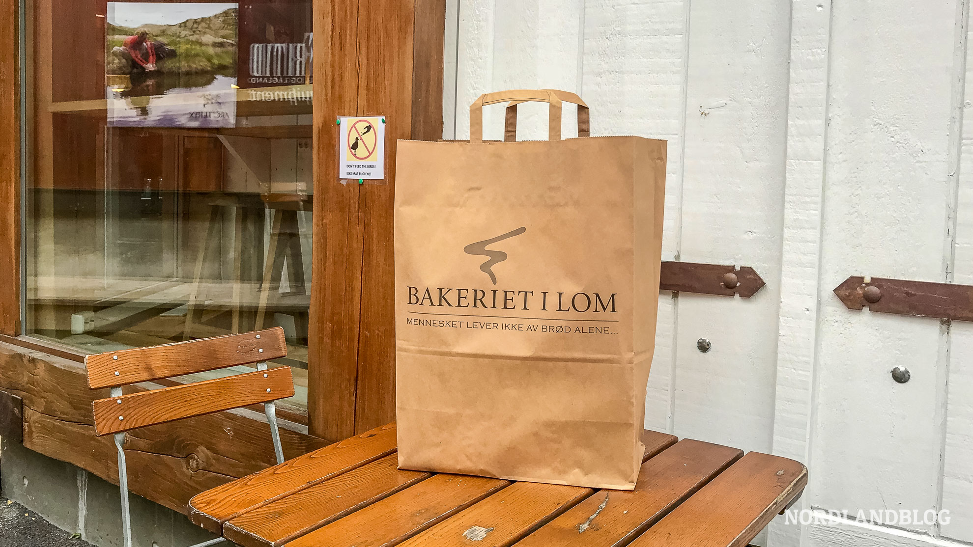 Bakeriet Lom Tasche Baeckereien Norwegen