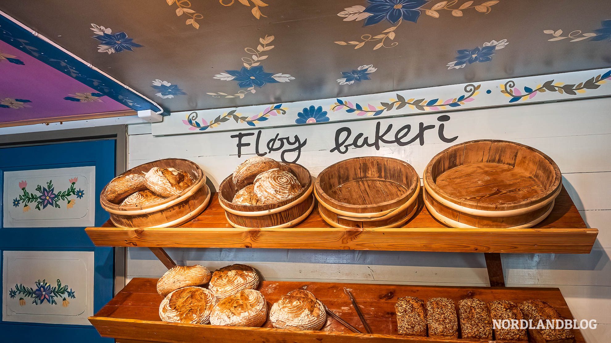 Bäckereien in Norwegen Flo Bakeri Lofthus Hardangerfjord