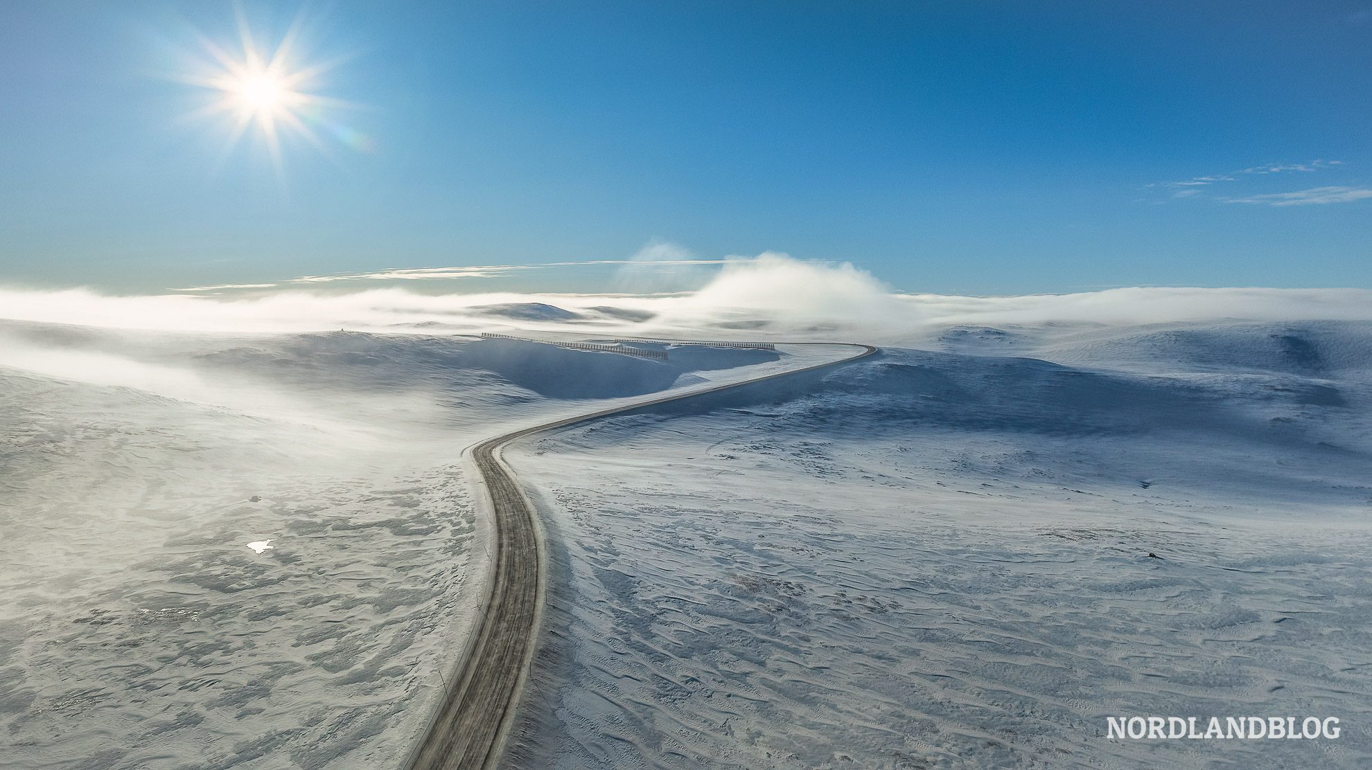 Eislandschaft, Highlights Nordkap Norwegen