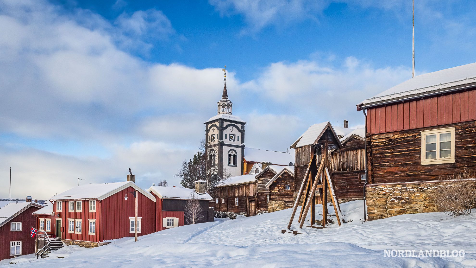Frühmorgens am Eröffnungstag des Rorosmartnan