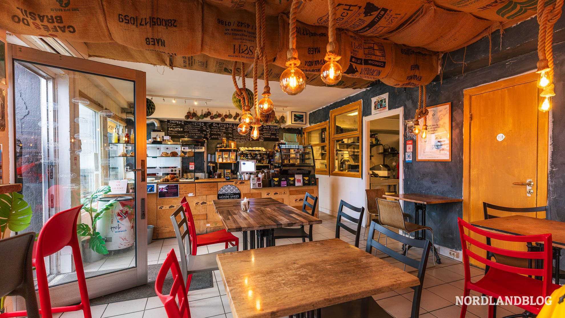 Highlights am Nordkap Bäckerei in Honningsvag
