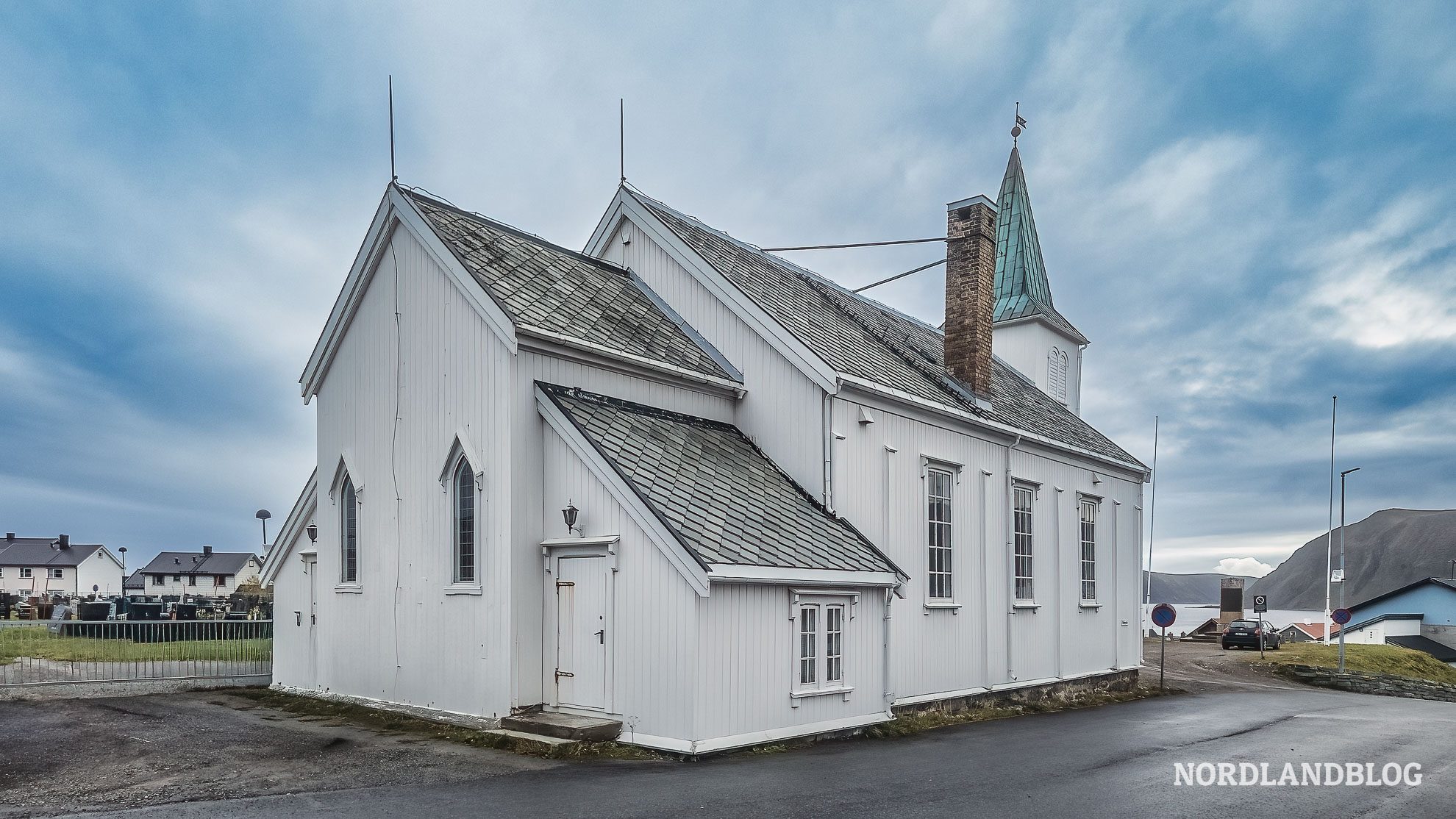 Kirche Honningsvag Nordkap Highlights Nordnorwegen