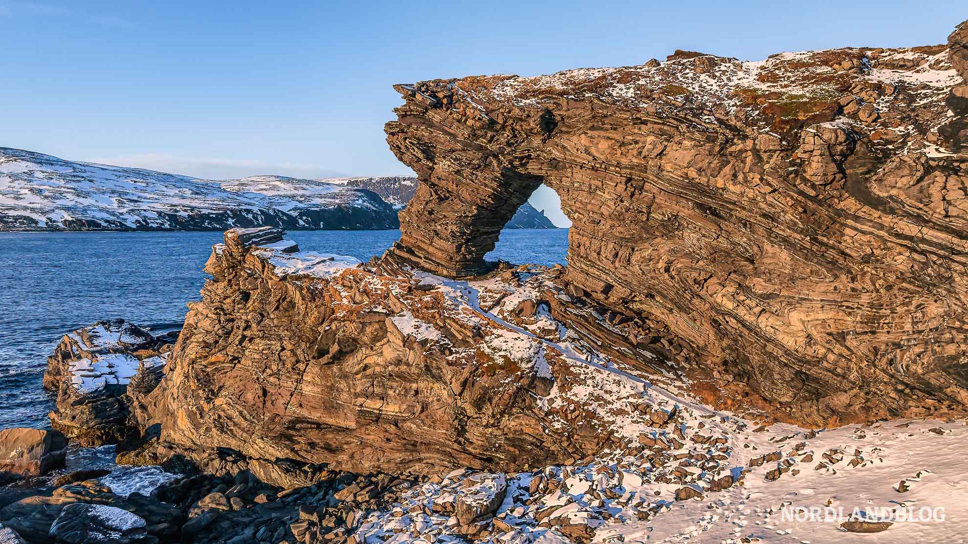 Kirkeporten, Highlights Nordkap Norwegen