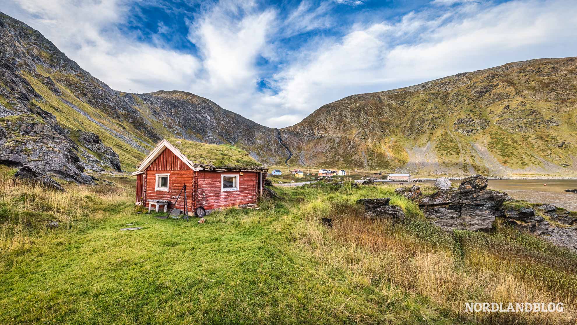 Kjelvik Bucht Honningsvag Highlights Nordkap Norwegen
