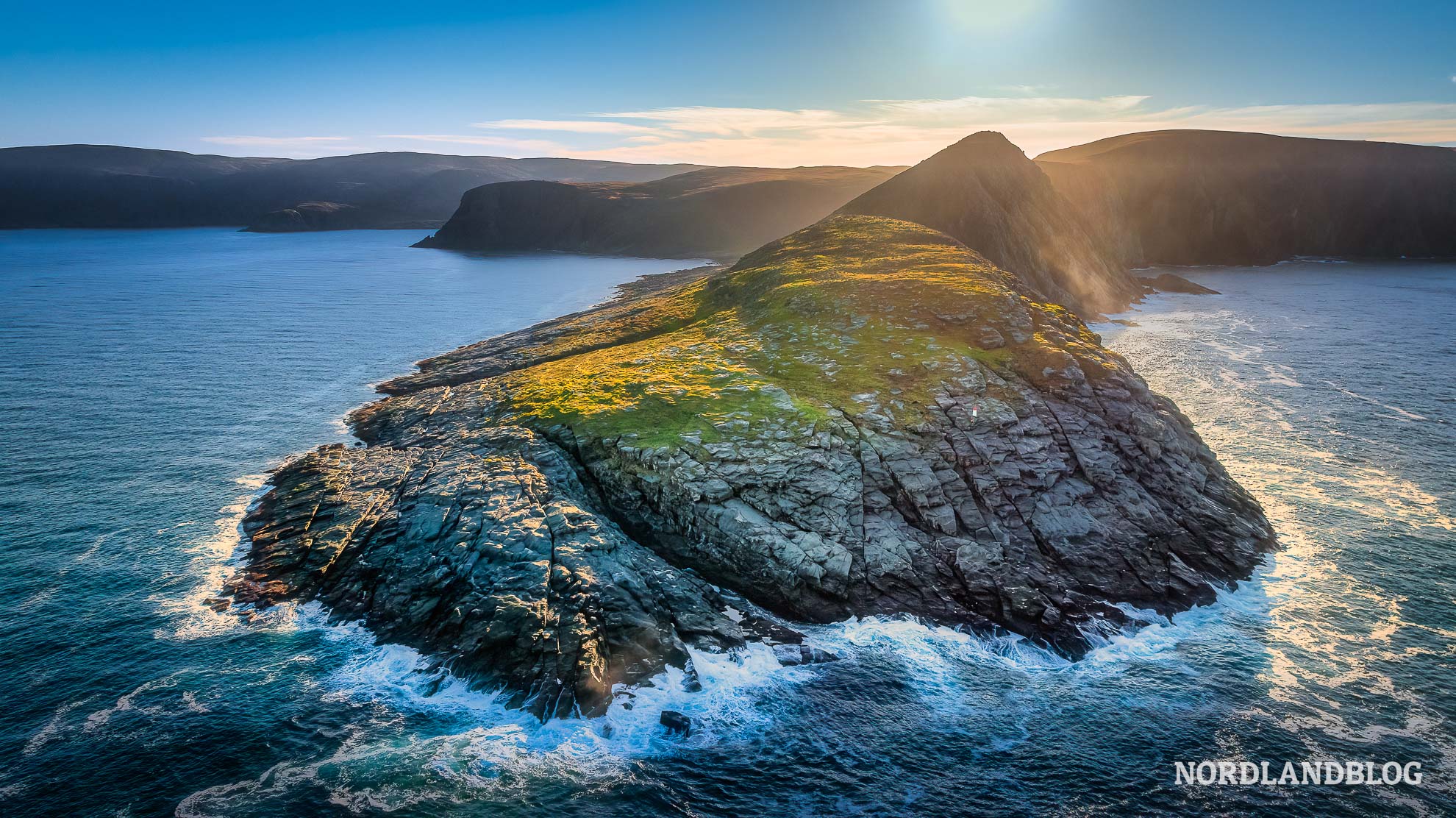Landzunge Knivskjelodden Highlights Nordkap Norwegen