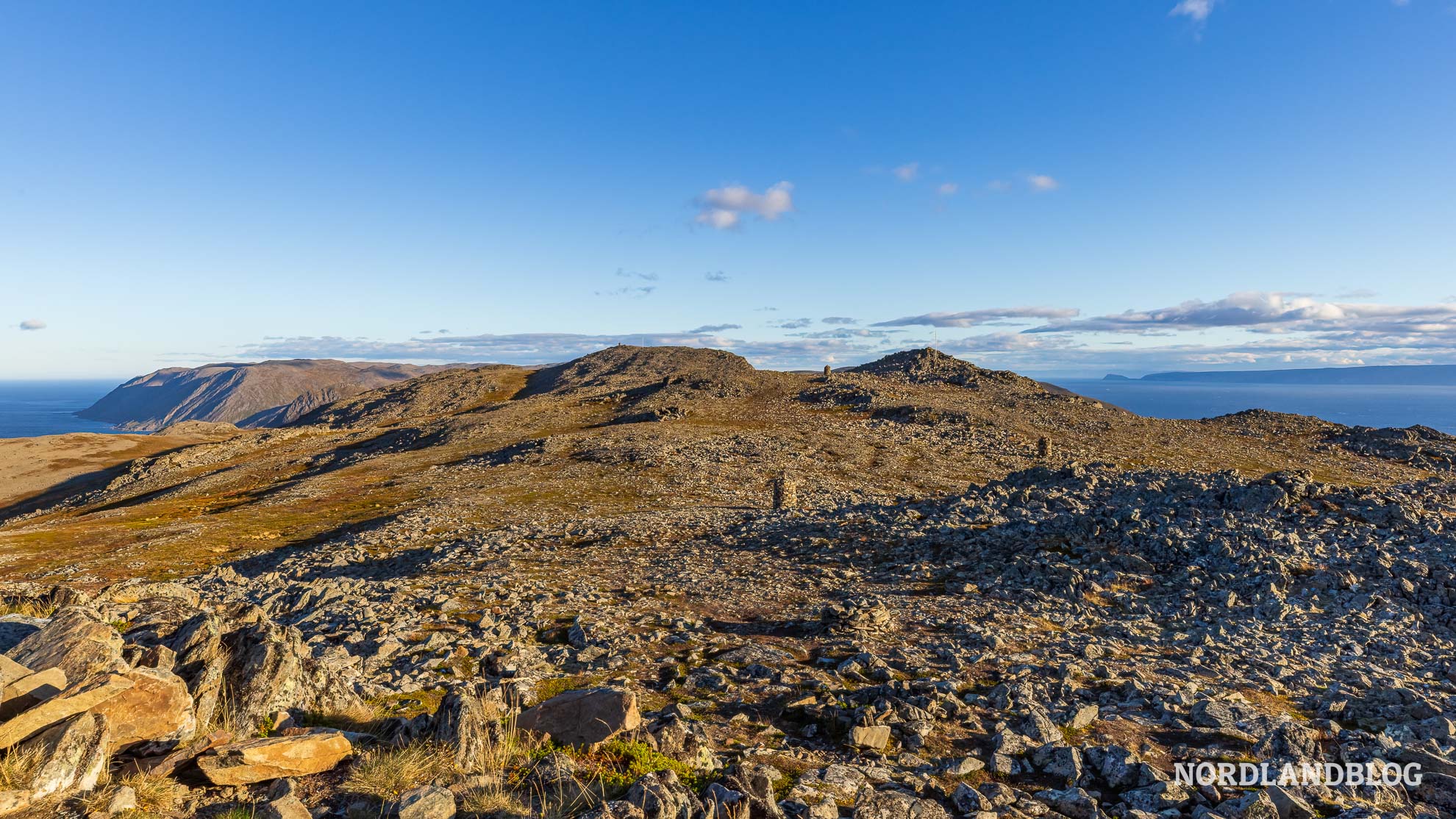 Varden Nordkapptrappa Mageroya Highlights Nordkap Norwegen