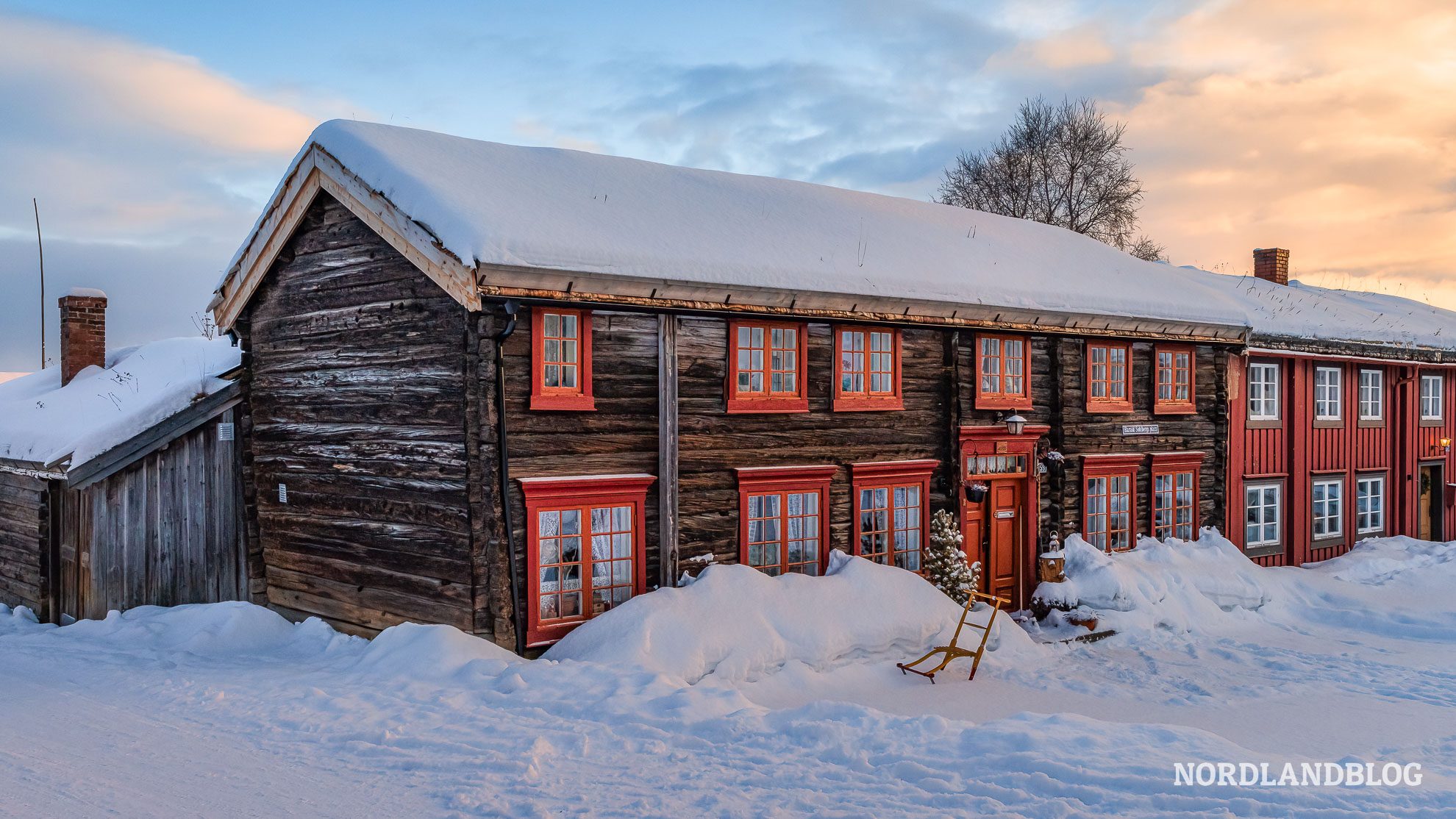 Winteridyll, Wintermarkt in Roros