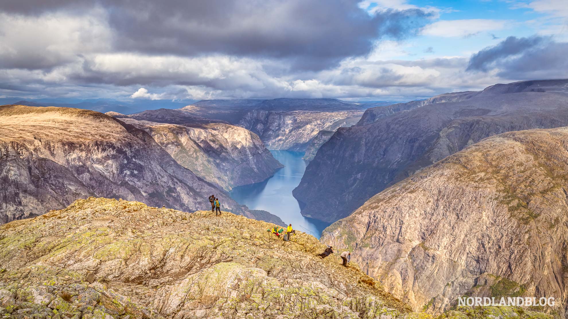 Ziel Wanderung Bakkanosi Norwegen