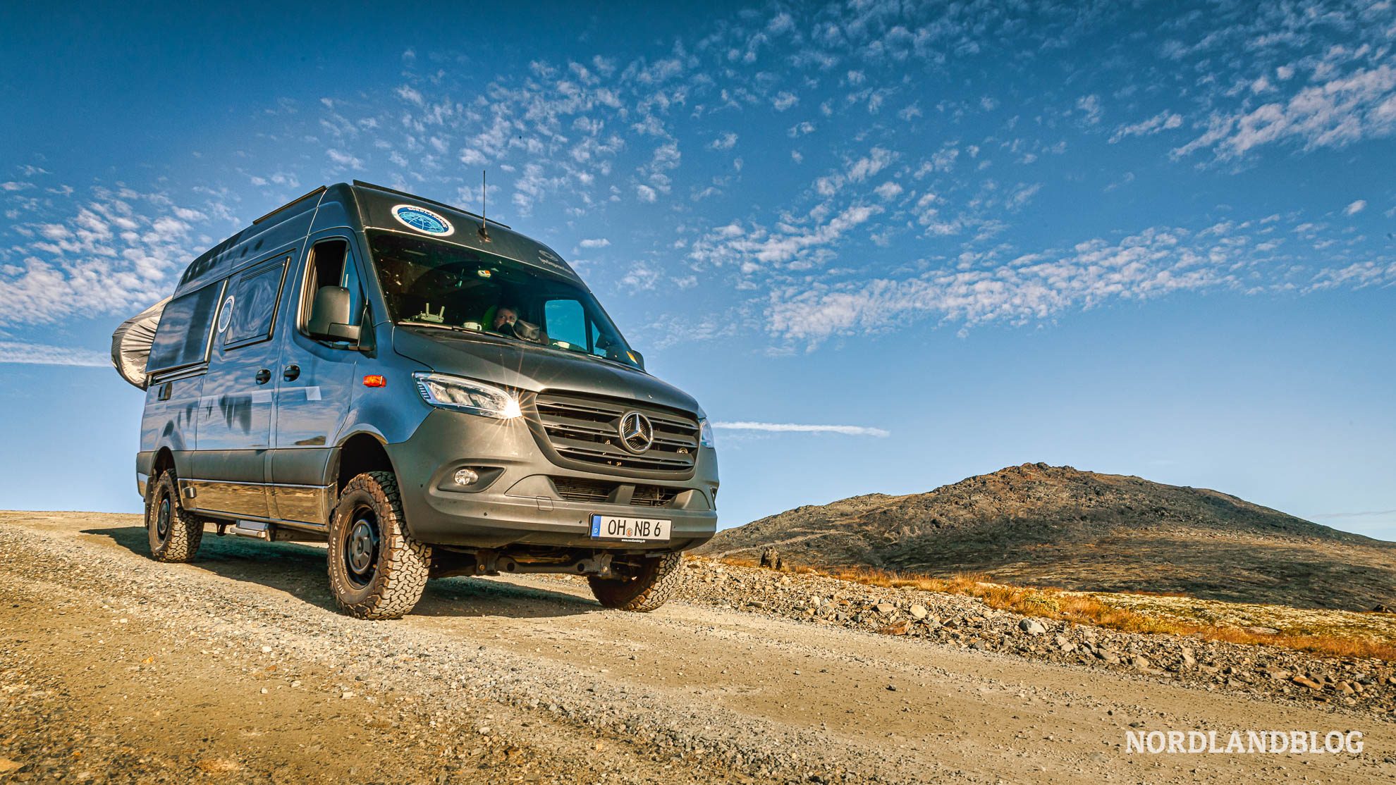 Abfahrt Tronfjellet Norwegen
