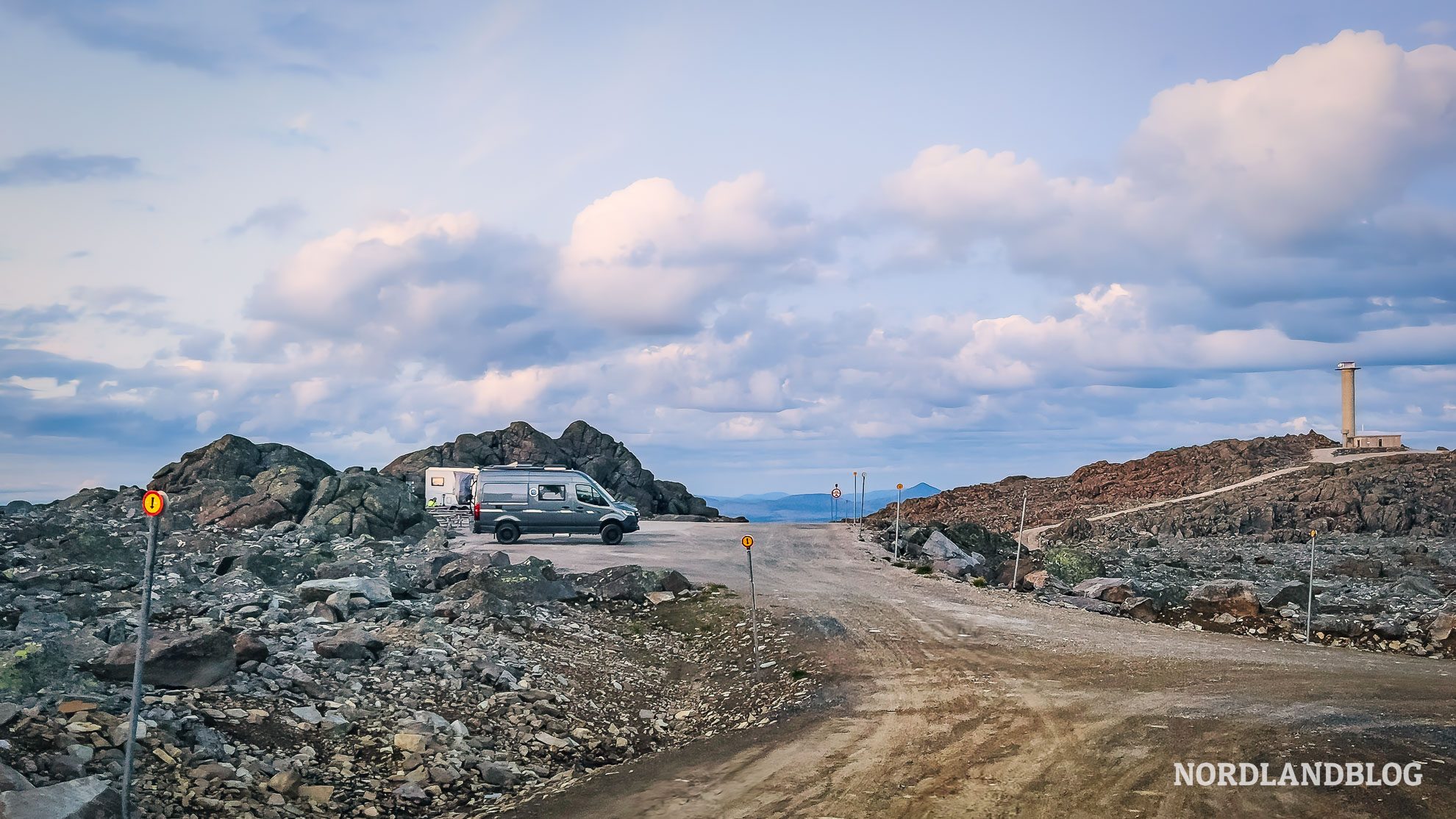 Angekommen Tronfjellet Norwegen