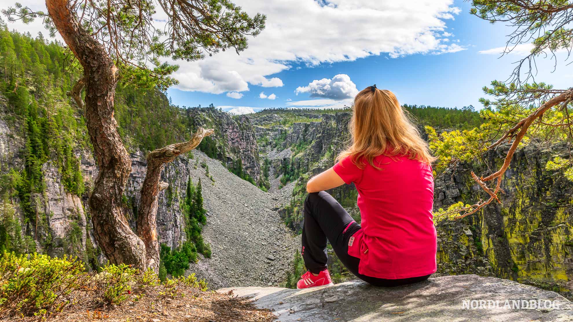 Jutulhogget Canyon Norwegen