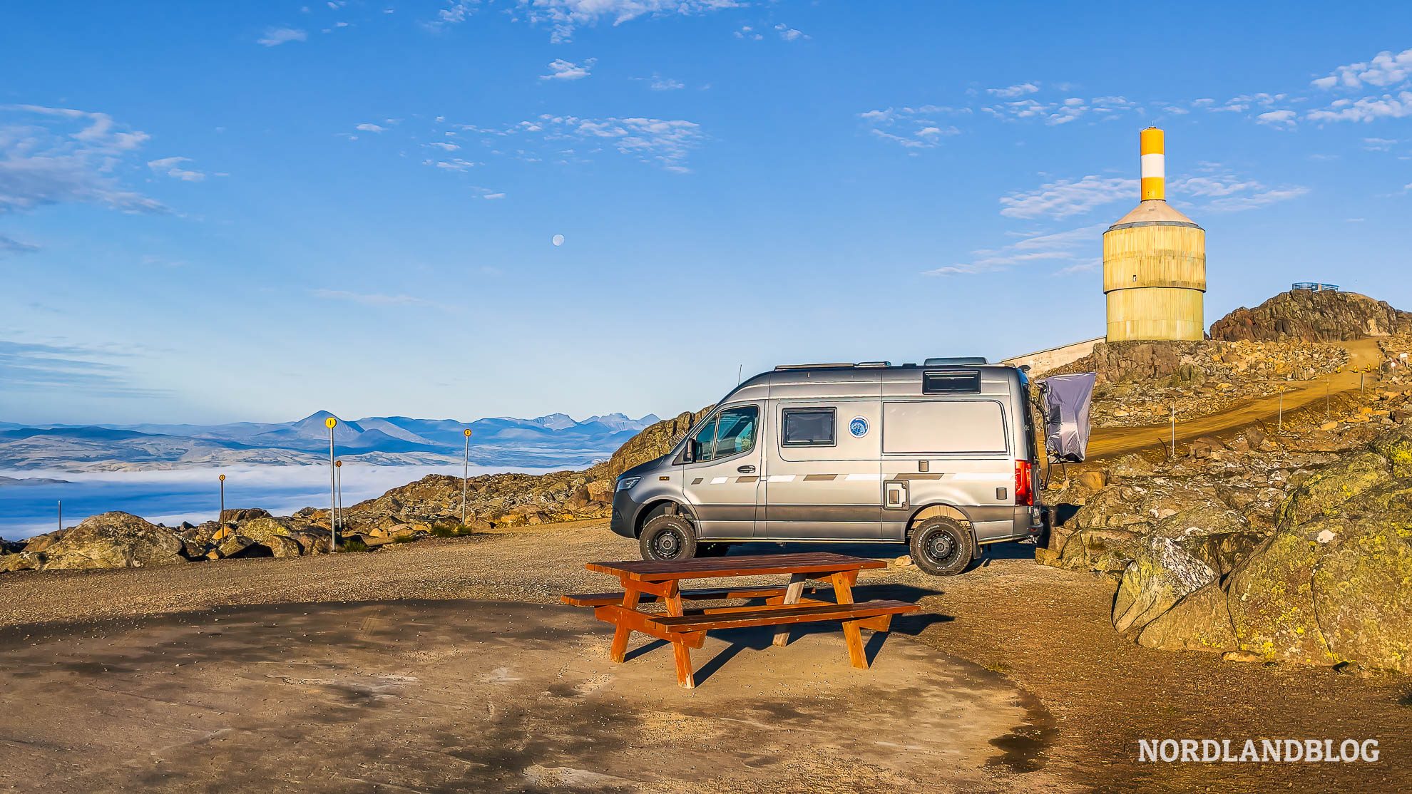 Ueber den Wolken Tronfjellet Norwegen