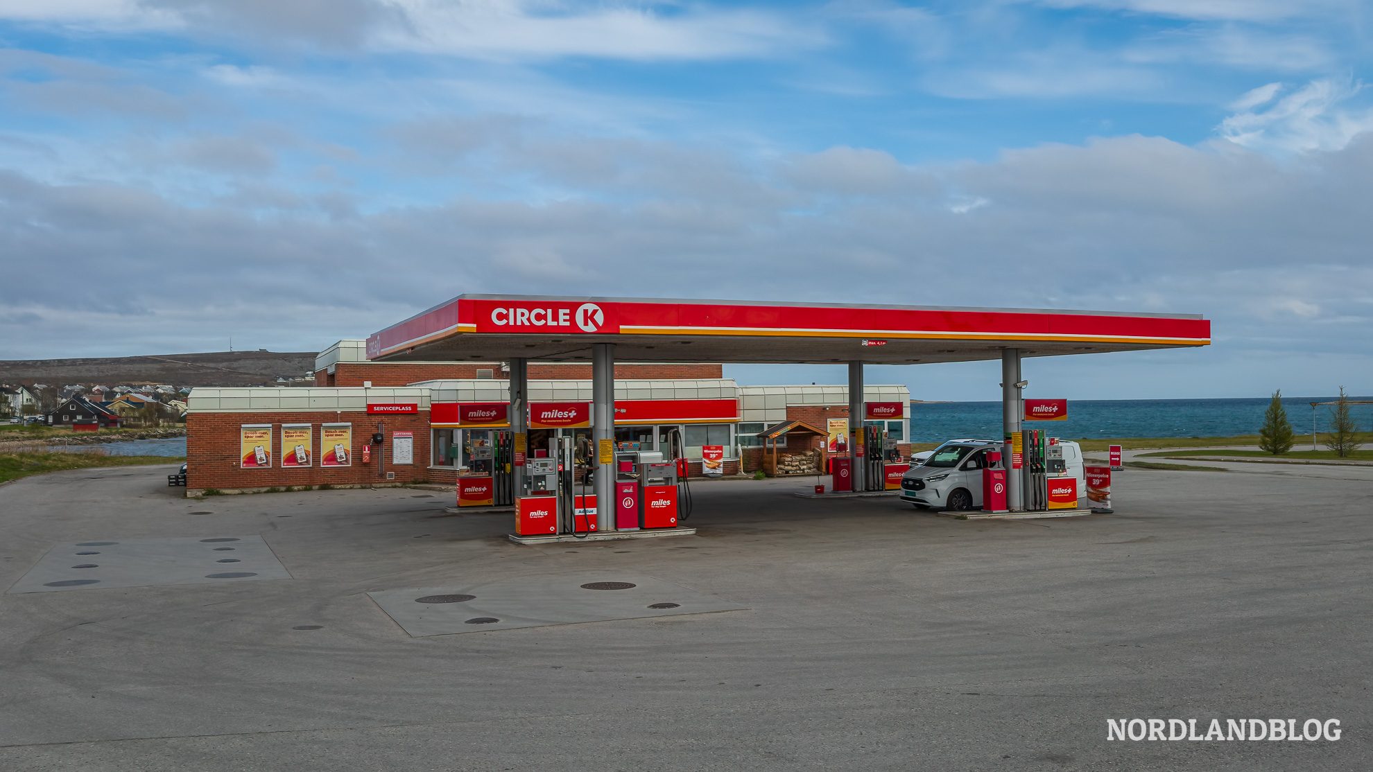 Circle K Tankstelle Tanken in Norwegen