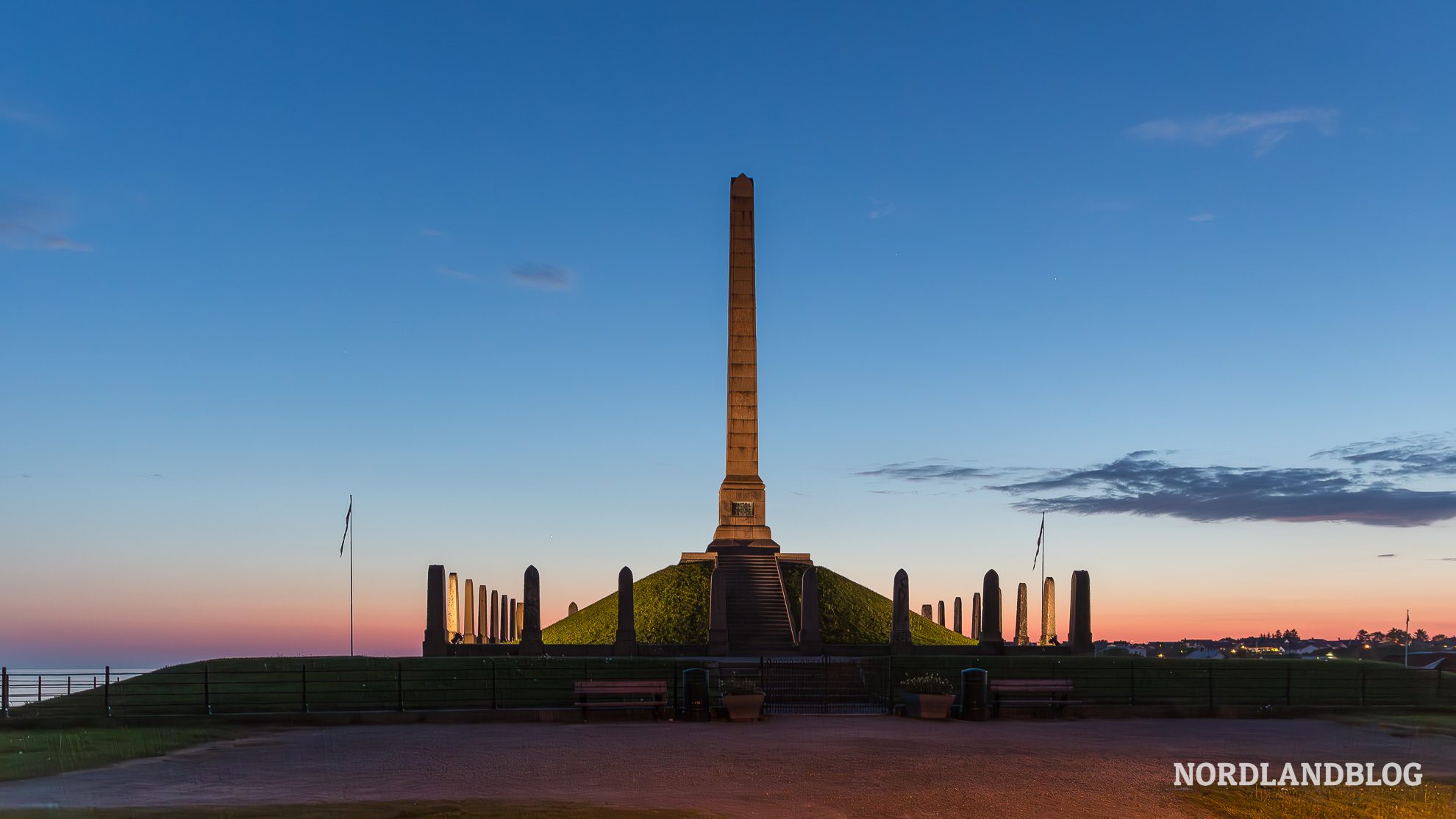 Reichsdenkmal Norwegen Haugesund Nordsjoevegen Nordseeroute Norwegen