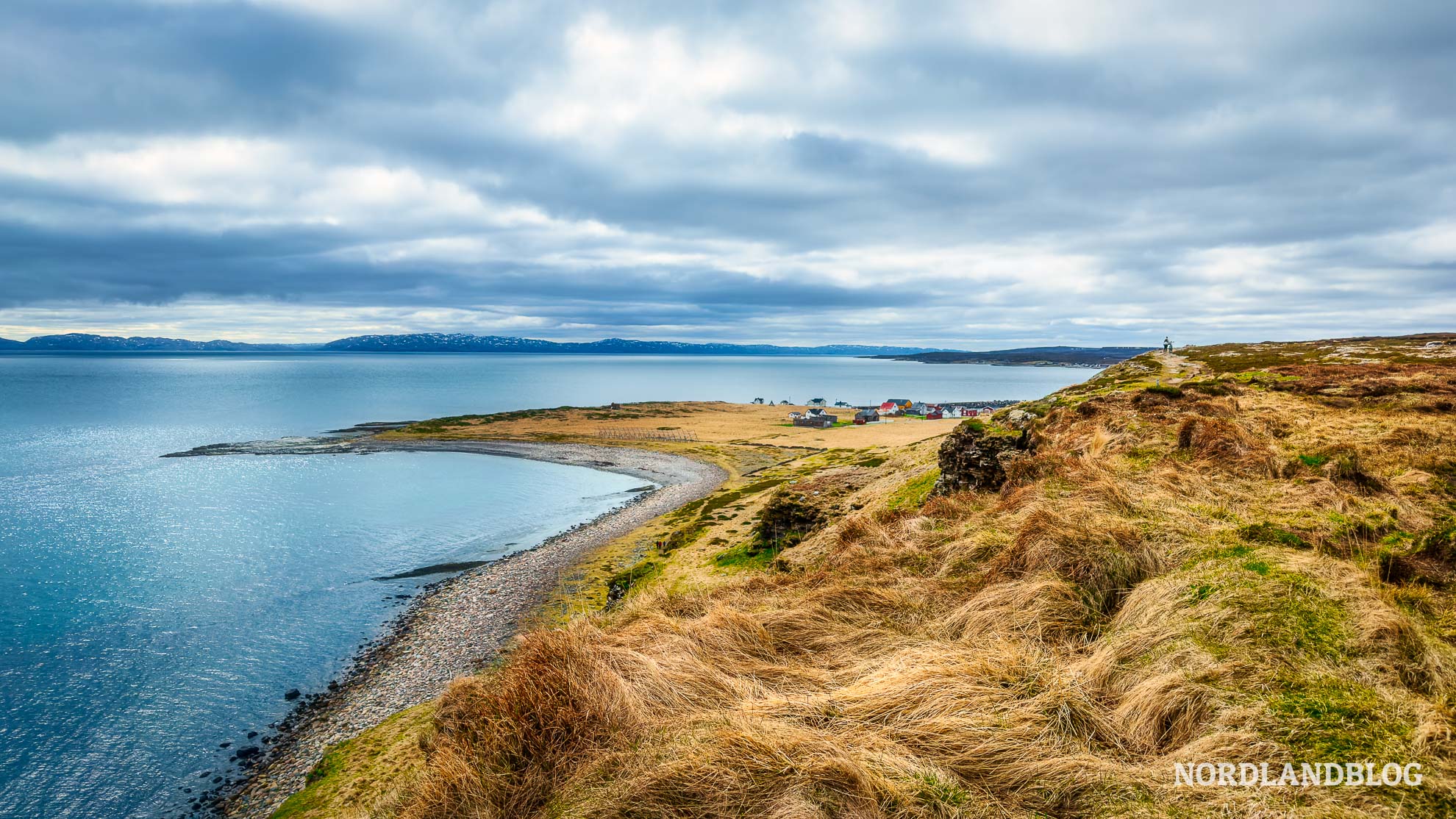 Panorama Insel Ekkeroya Finnmark Nordnorwegen
