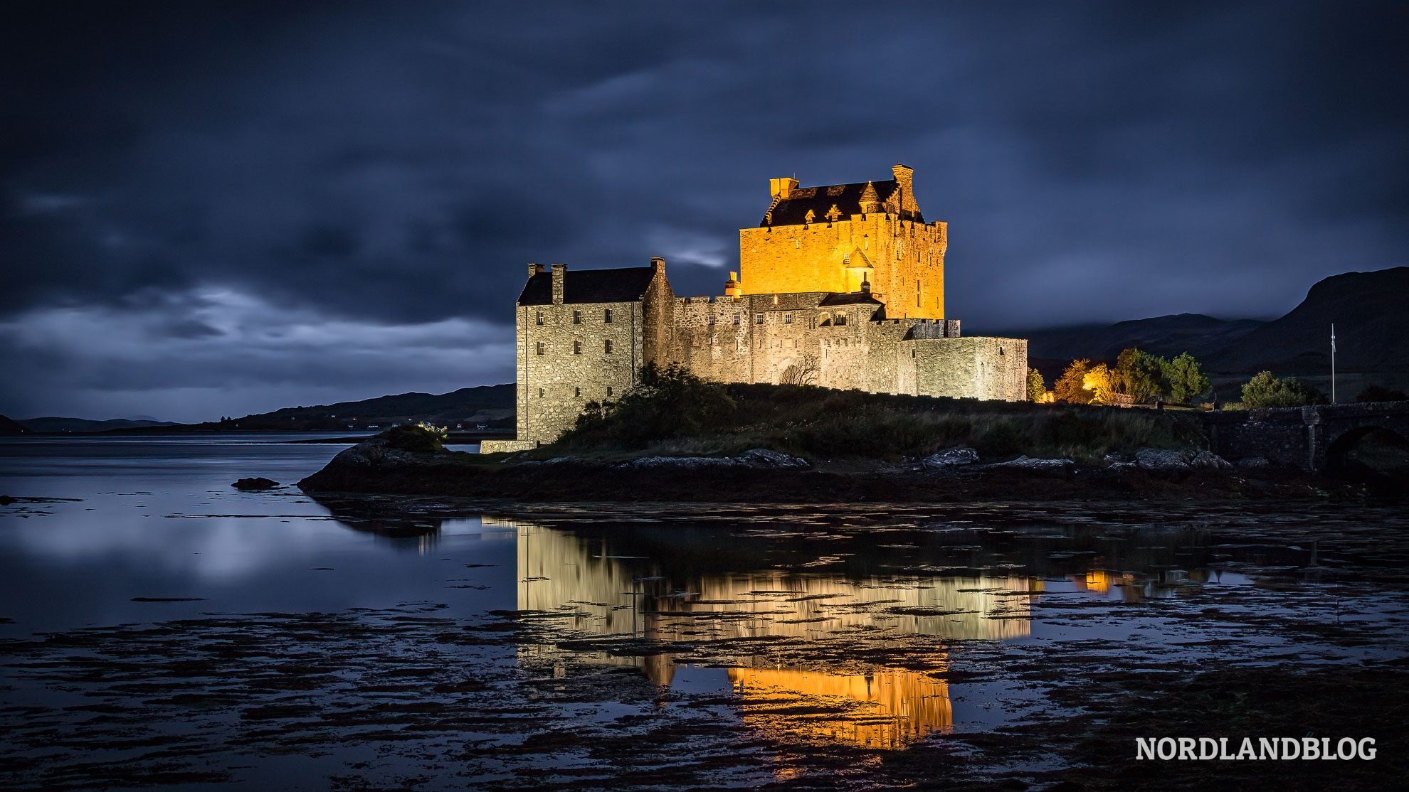 Schlossruine-Schottland
