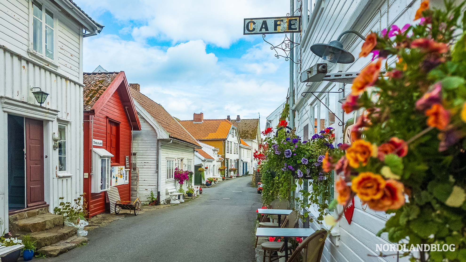 Sogndalstrand Suednorwegen Romantik am Nordsjovegen