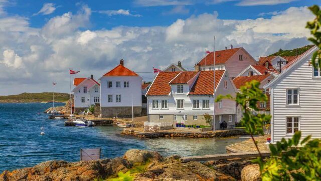 Titelbild Nordsjoevegen Nordseestrasse Nordsee Norwegen