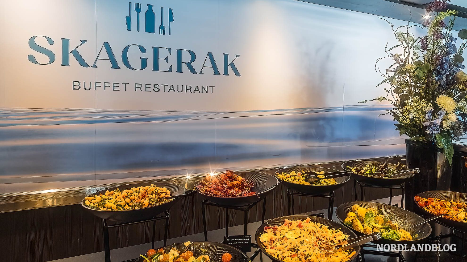 Buffet Restaurant Skagerak Go Nordic Cruiseline Fähre Kopenhagen Oslo