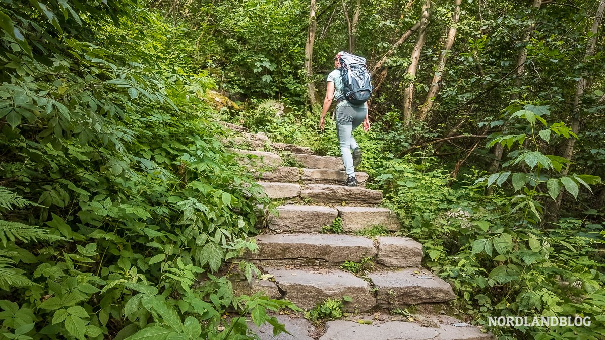 Stufen Vinnutrappa Norwegen Sunndalen