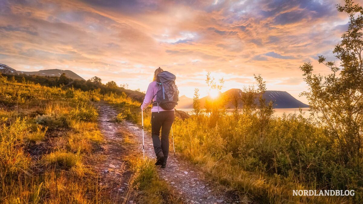 Wanderung in der Finnmark