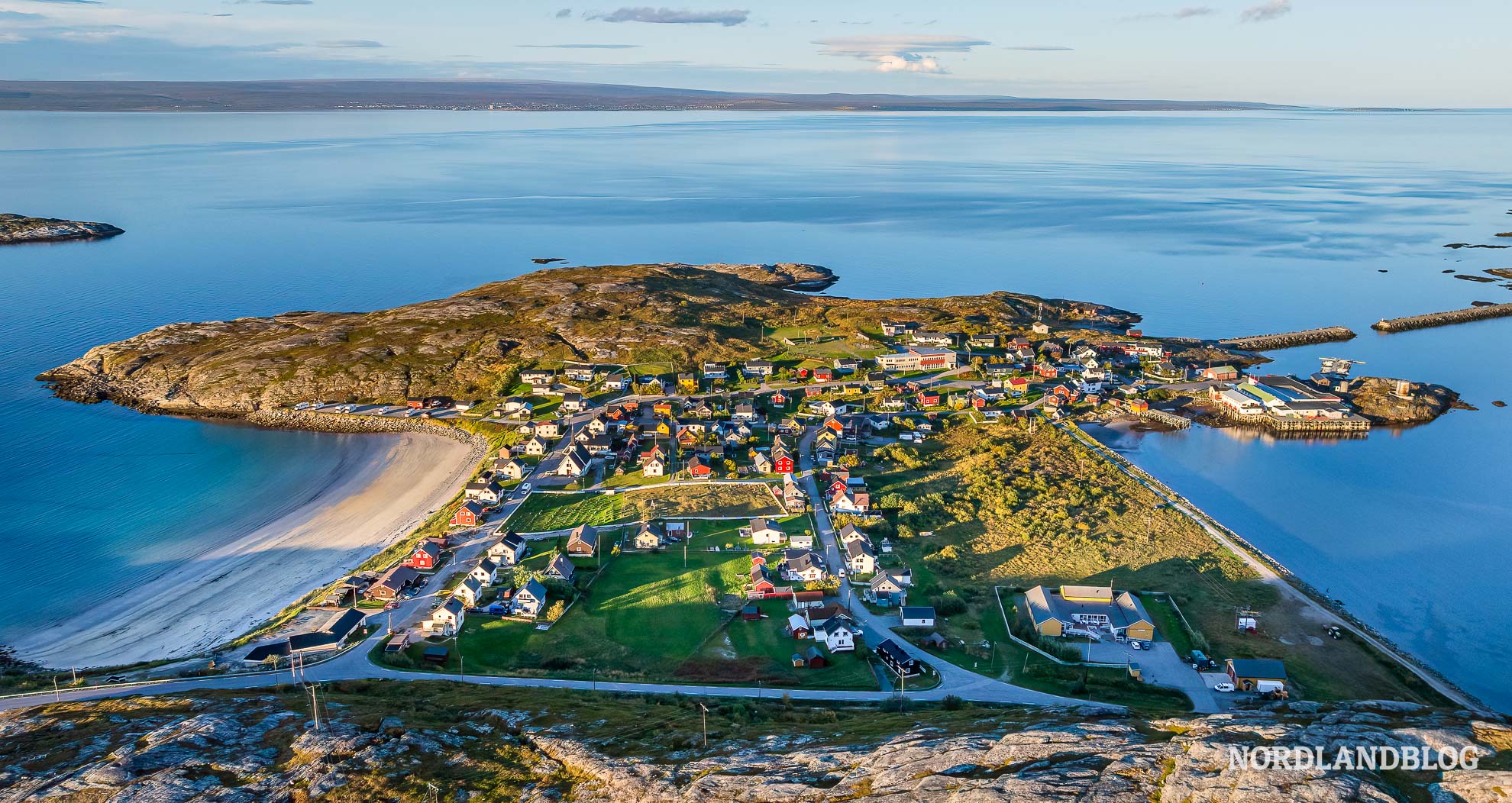 Panorama Bugoynes Finnmark Nordnorwegen
