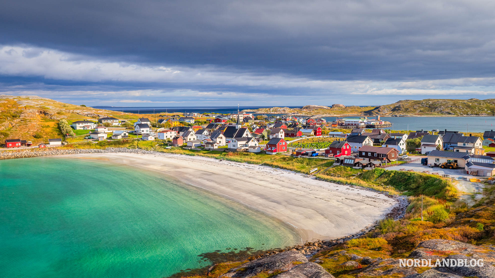 Skyline Bugoynes Finnmark Nordnorwegen